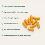 Turmeric Curcumin Capsules (1,000mg)