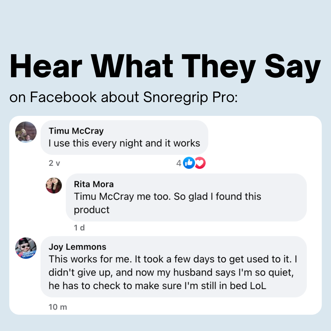 SnoreGrip Pro – Instant Snoring Relief