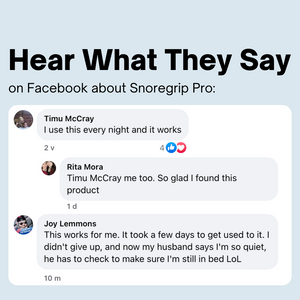 SnoreGrip Pro – Instant Snoring Relief
