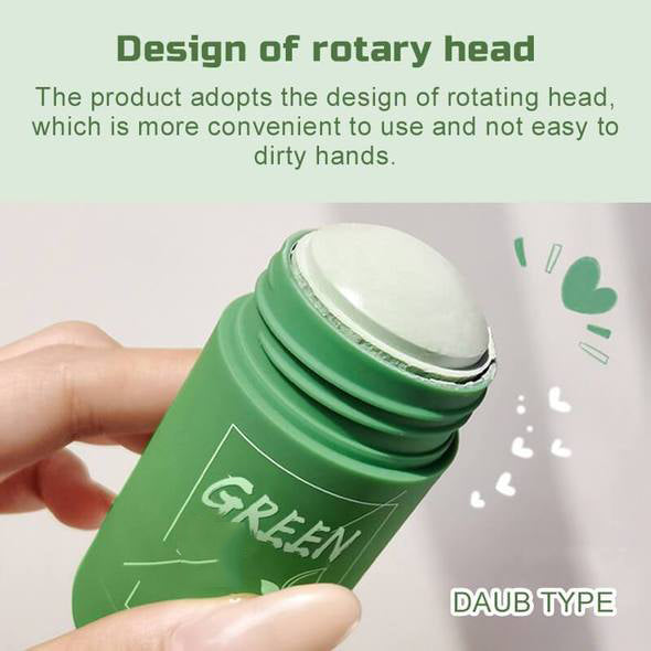 (BUY 1  GET 2) Diystar™  Green Tea Deep Cleanse Mask Stick