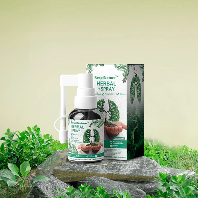 RespiNature™ Herbal Lung Cleanse Mist - Powerful Lung Support, Cleanse & Breathe