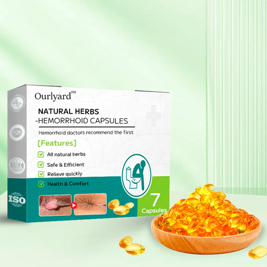 Ourlyard™ Natural Herbal Strength Hemorrhoid Capsules