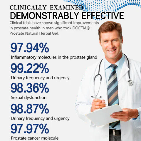 DOCTIA® Prostate Natural Herbal Gel - The Ultimate Solution for Prostate Health