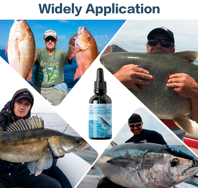 Cvreoz® Red Worm Fish Attractants for Baits