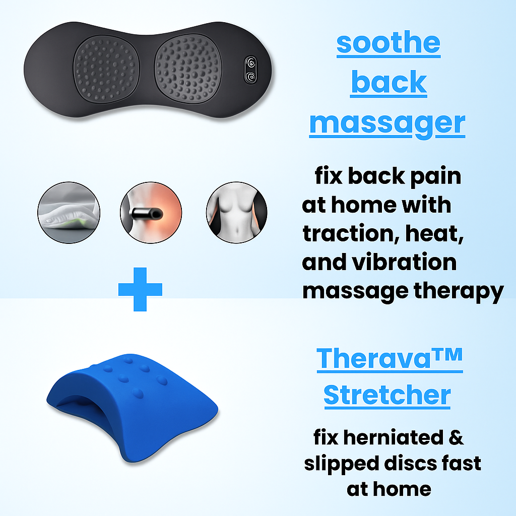 Original Therava™ 3-in-1 Back Massager