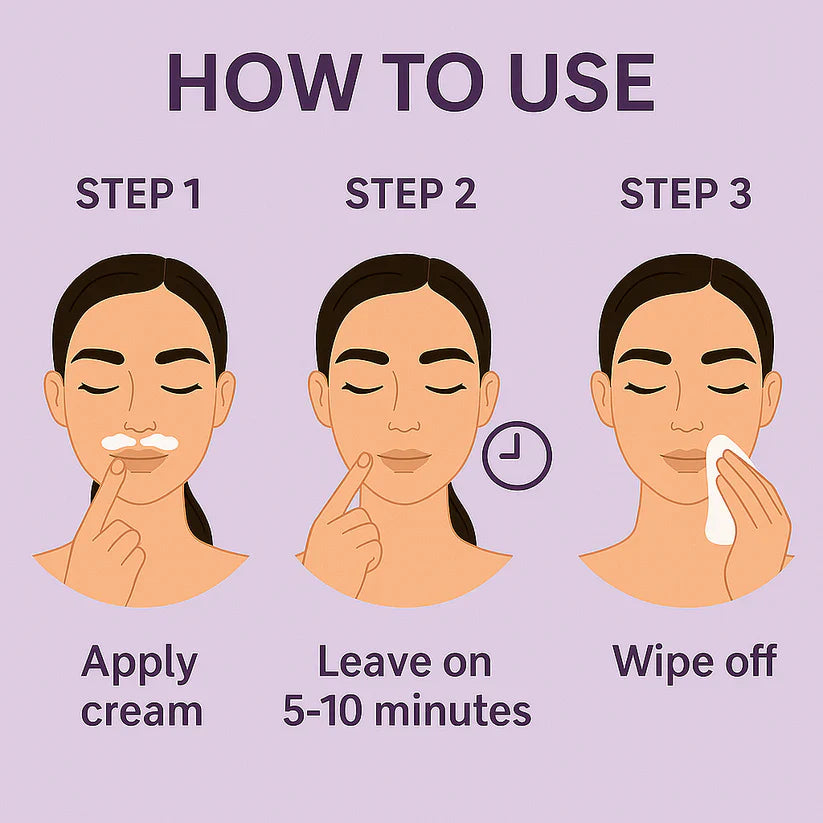 Nurea™ Facial Hair Removal Cream
