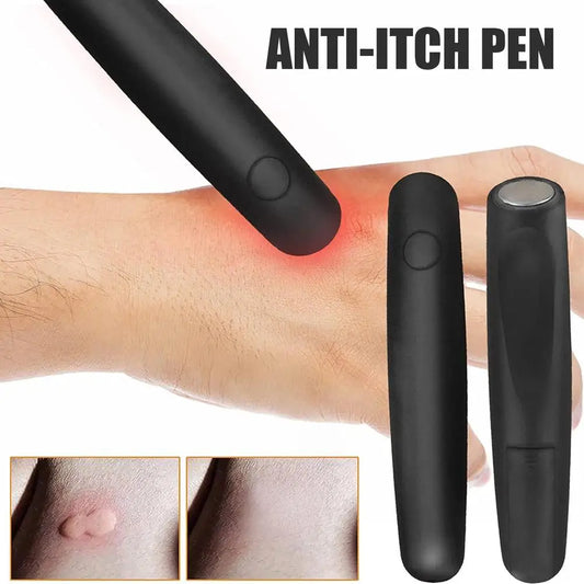 Portable Electronic Antipruritic Pen Reliever Mosquito Insect Bite Anti Itch Pen Irritation Itching Neutralize Relieve Stings