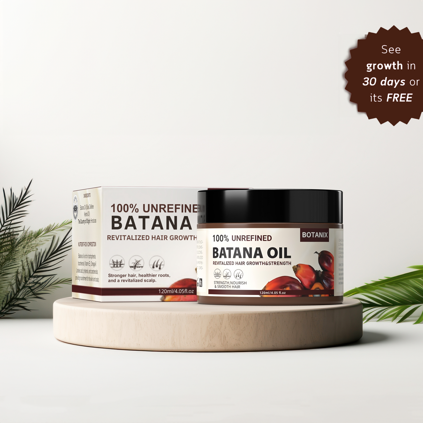 (BUY 1 GET 2) Batana Natural Hair Growth Oil