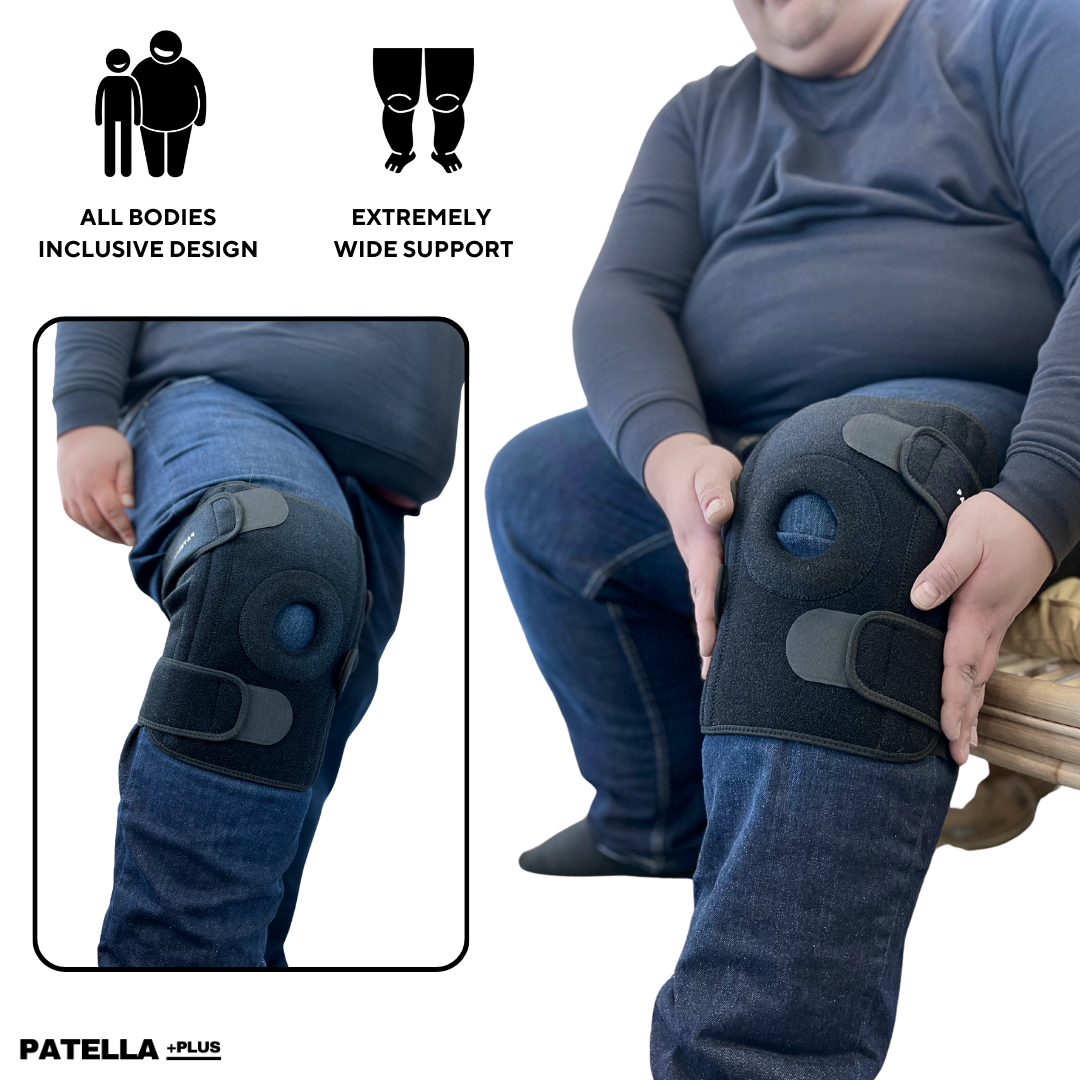 (BUY 1 GET 2) Patellaplus™ - Adjustable Plus-size Knee Brace