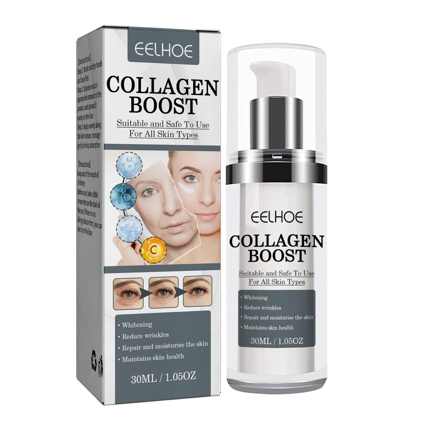 Last Day Promotion 70% OFF - 🔥2023 New Collagen Boost Permanent Anti-Aging Serum