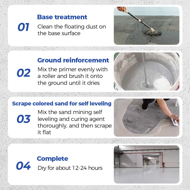 ✨New Arrival✨High-Gloss Marble Effect Epoxy Floor Coating