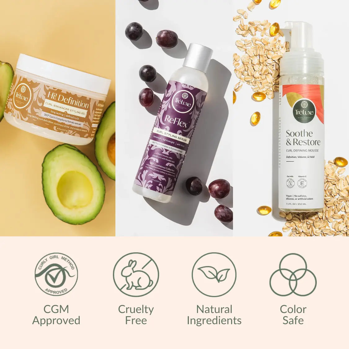 (buy 1 get 3)The Curly Style & Refresh™ Set